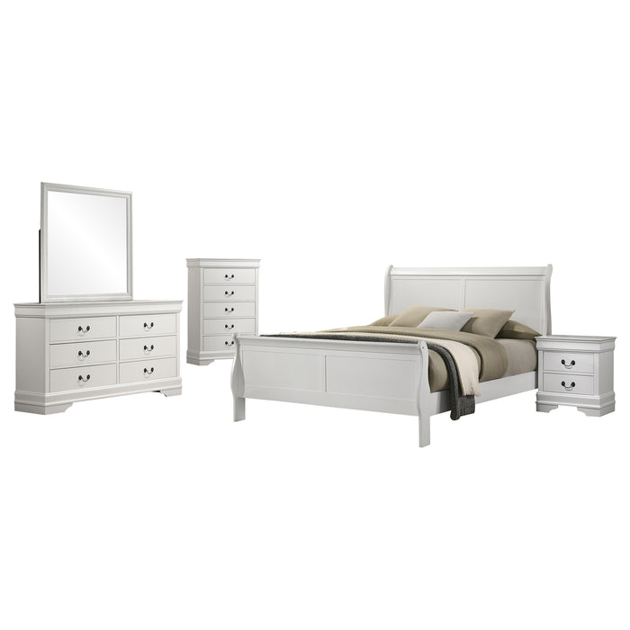 Louis Philippe Bedroom Set - All Brands Furniture (NJ)