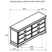 Louis Philippe Bedroom Set - All Brands Furniture (NJ)