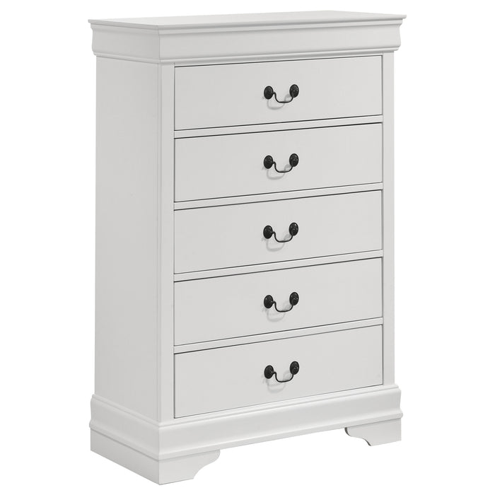 Louis Philippe Bedroom Set - All Brands Furniture (NJ)