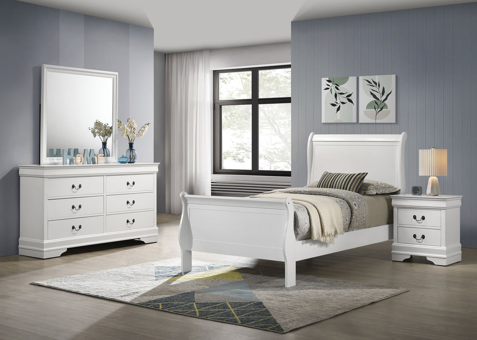 Louis Philippe Bedroom Set - All Brands Furniture (NJ)