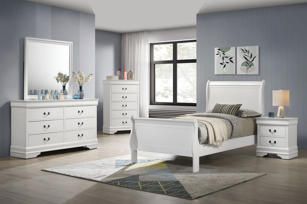 Louis Philippe Bedroom Set - All Brands Furniture (NJ)