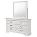 Louis Philippe Dresser with Mirror - All Brands Furniture (NJ)