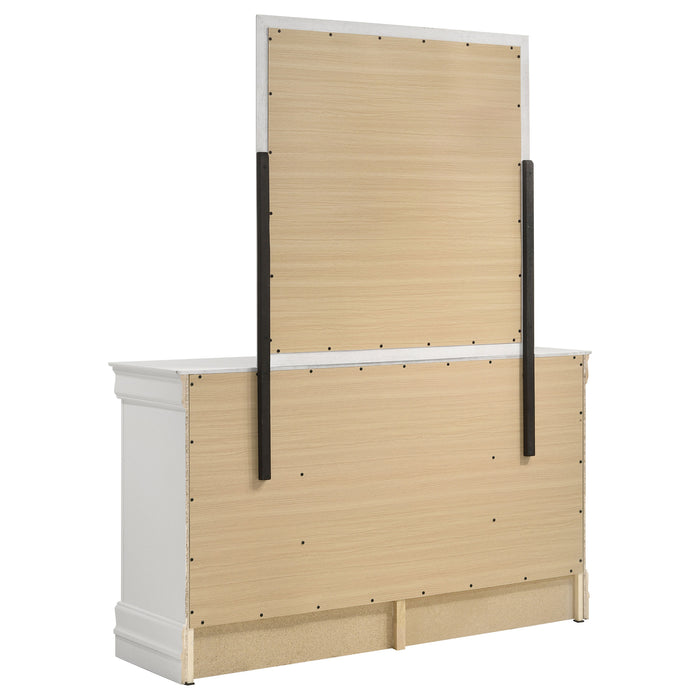 Louis Philippe Dresser with Mirror - All Brands Furniture (NJ)