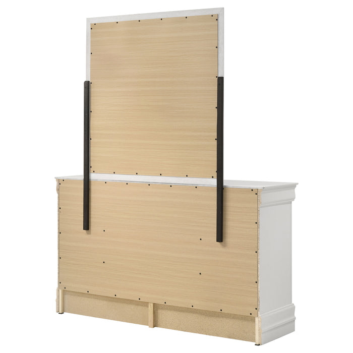 Louis Philippe Dresser with Mirror - All Brands Furniture (NJ)