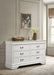Louis Philippe 6-drawer Dresser White - All Brands Furniture (NJ)