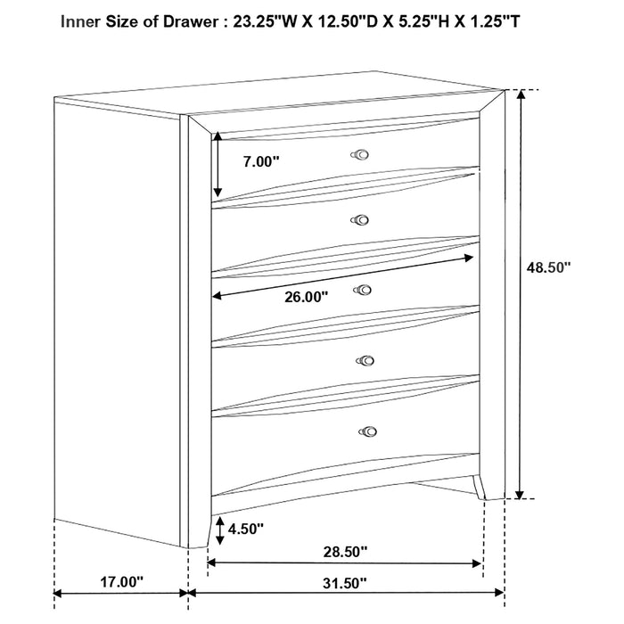 Briana Bedroom Set - All Brands Furniture (NJ)