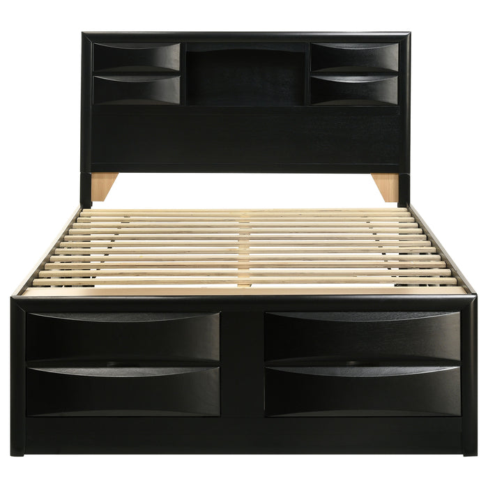 Briana Bookcase Platform Storage Bed - All Brands Furniture (NJ)