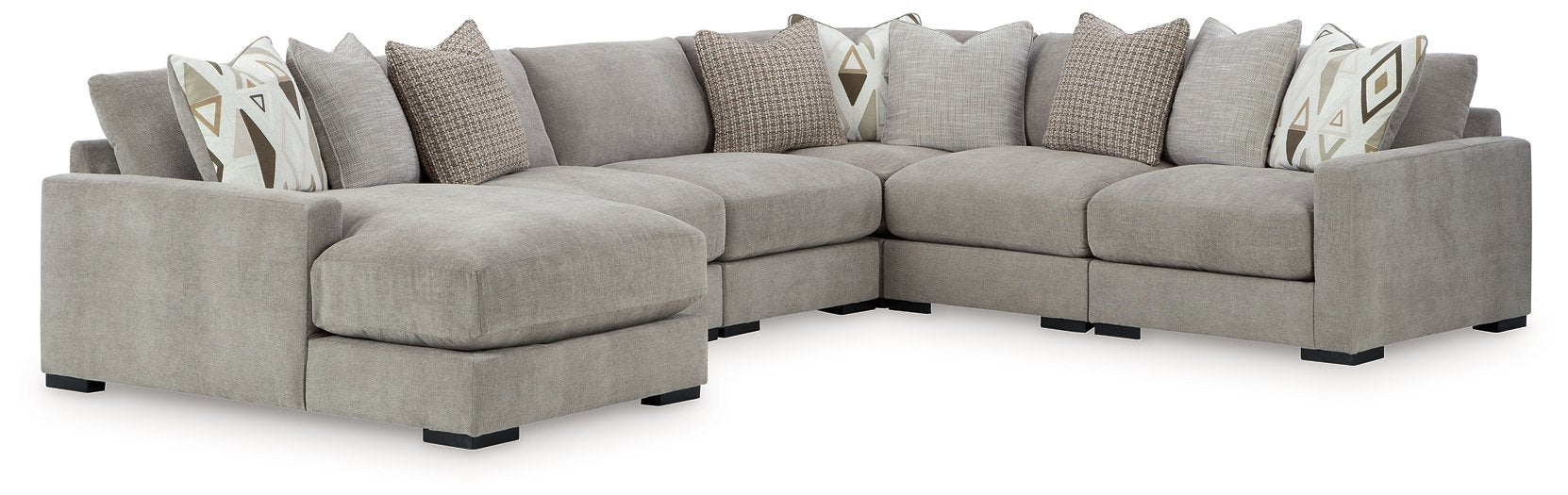 Aslan Court Sectional with Chaise - All Brands Furniture (NJ)