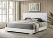Felicity Panel Bed with LED Lighting - All Brands Furniture (NJ)