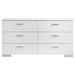Felicity Bedroom Set White - All Brands Furniture (NJ)