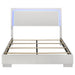 Felicity Panel Bed with LED Lighting - All Brands Furniture (NJ)