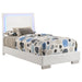 Felicity Panel Bed with LED Lighting - All Brands Furniture (NJ)