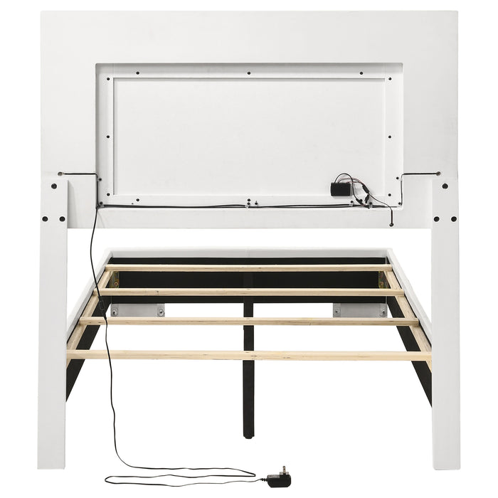 Felicity Panel Bed with LED Lighting - All Brands Furniture (NJ)