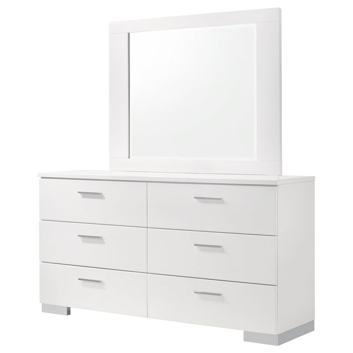 Felicity Dresser With Mirror - All Brands Furniture (NJ)