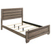 Kauffman California King, E.king, & Queen Panel Bed Washed Taupe - All Brands Furniture (NJ)