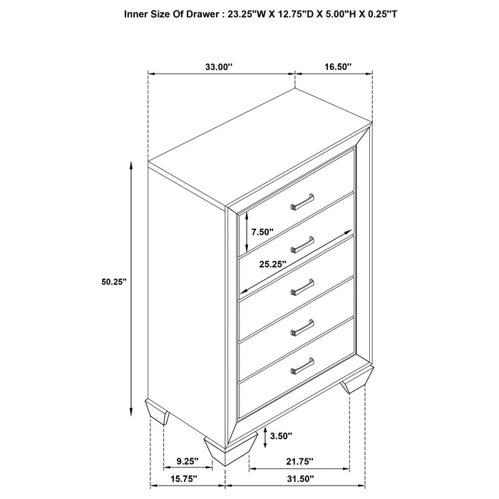 Kauffman Chest of Drawers - All Brands Furniture (NJ)