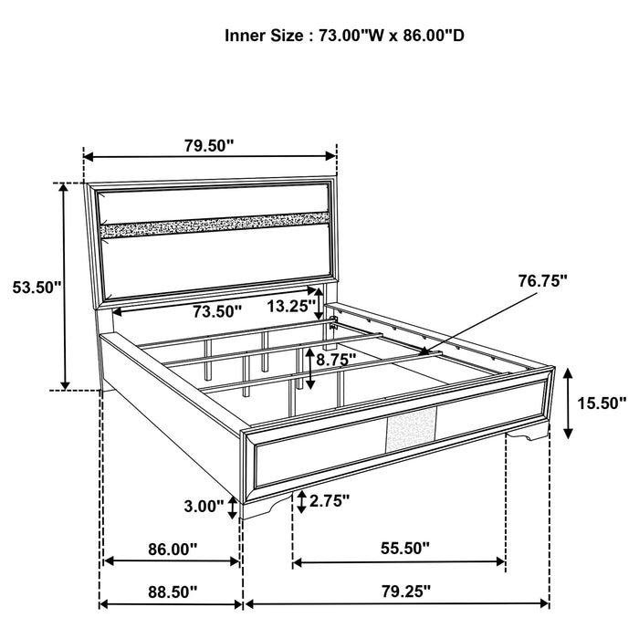 Miranda Bedroom Set - All Brands Furniture (NJ)
