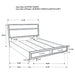 Miranda Panel Platform Storage Bed - All Brands Furniture (NJ)