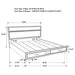 Miranda Panel Platform Storage Bed - All Brands Furniture (NJ)