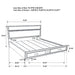 Miranda Panel Platform Storage Bed - All Brands Furniture (NJ)