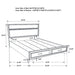 Miranda Panel Platform Storage Bed - All Brands Furniture (NJ)