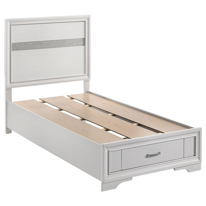 Miranda Full & Twin Storage Bed White - All Brands Furniture (NJ)
