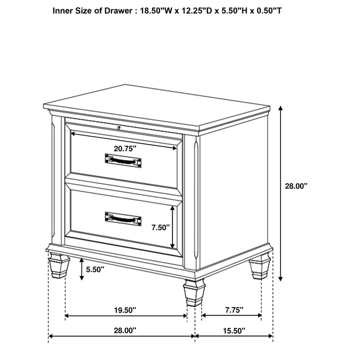 Franco Bedroom Set - All Brands Furniture (NJ)