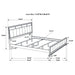 Barzini Panel Bed - All Brands Furniture (NJ)