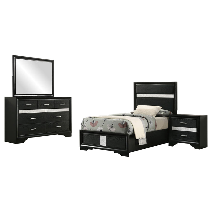 Miranda 4 Pc Bedroom Set - All Brands Furniture (NJ)