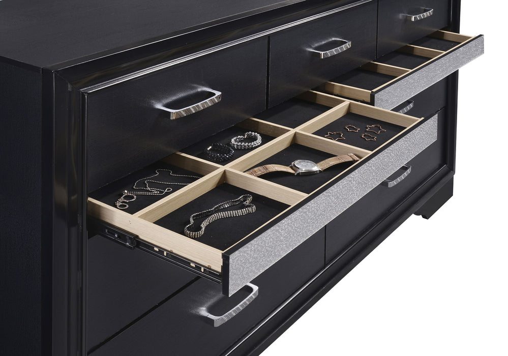 Miranda Bedroom Sets Black - All Brands Furniture (NJ)