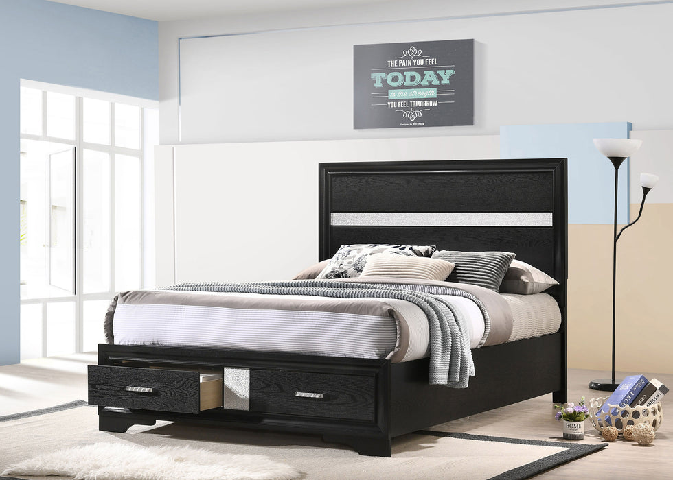 Miranda Panel Platform Storage Bed - All Brands Furniture (NJ)