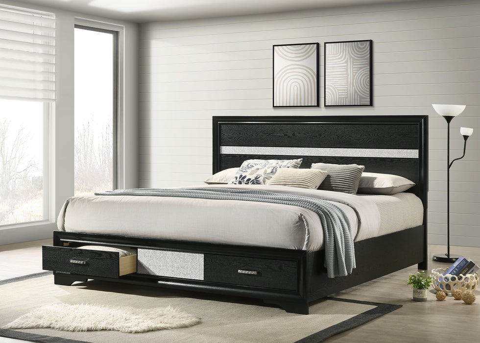 Miranda Panel Platform Storage Bed - All Brands Furniture (NJ)