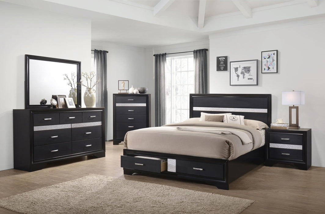 Miranda Platform Storage Bedroom Set - All Brands Furniture (NJ)