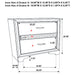 Miranda Nightstand - All Brands Furniture (NJ)