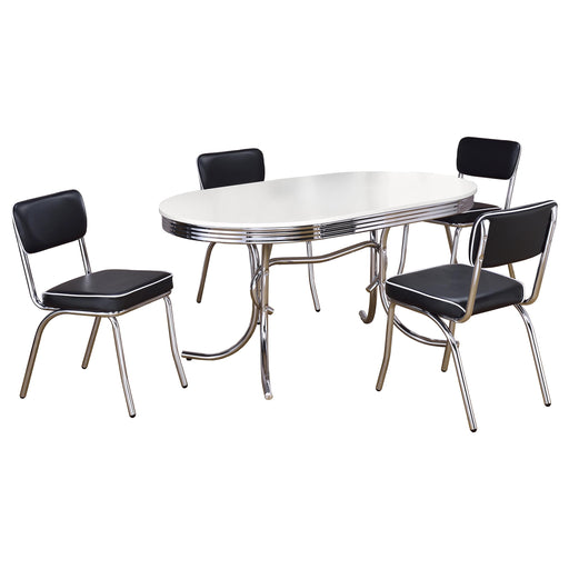 Retro Dining Set - All Brands Furniture (NJ)