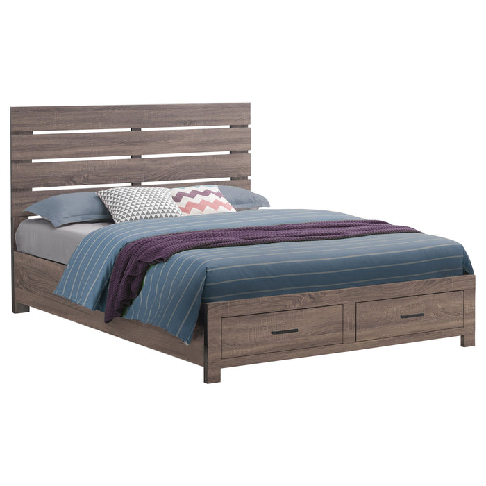 Brantford Wood Storage Panel Bed - All Brands Furniture (NJ)
