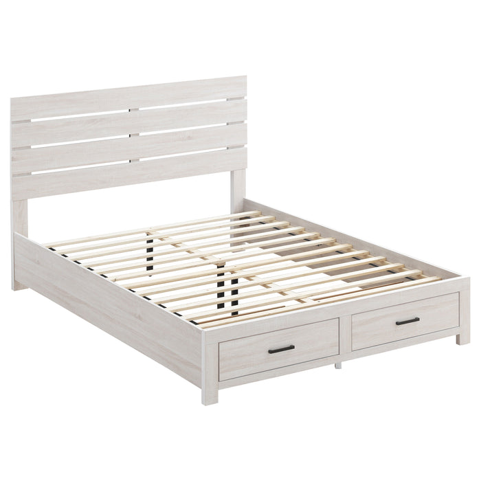 Brantford Wood Storage Panel Bed - All Brands Furniture (NJ)