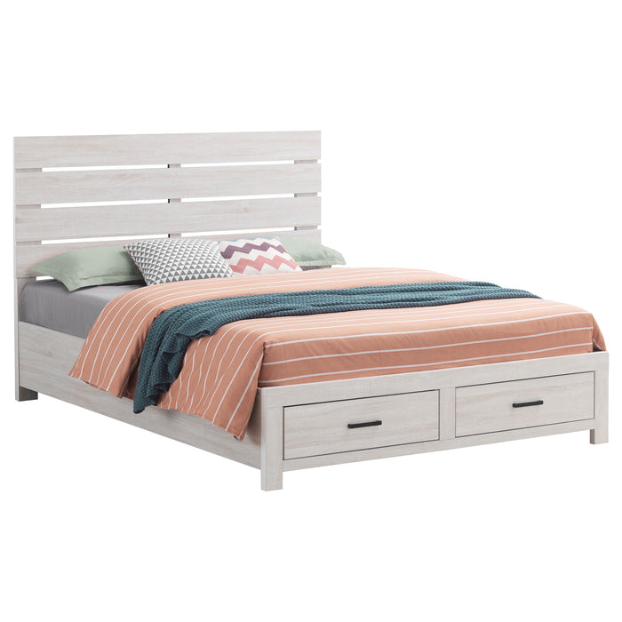 Brantford Wood Storage Panel Bed - All Brands Furniture (NJ)
