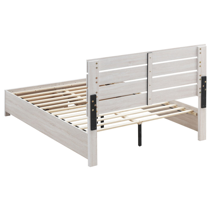 Brantford Wood Storage Panel Bed - All Brands Furniture (NJ)