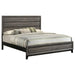 Watson Wood Panel Bed Grey Oak - All Brands Furniture (NJ)