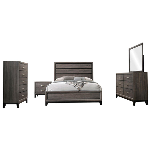 Watson 5-piece Queen Bedroom Set Grey Oak - All Brands Furniture (NJ)
