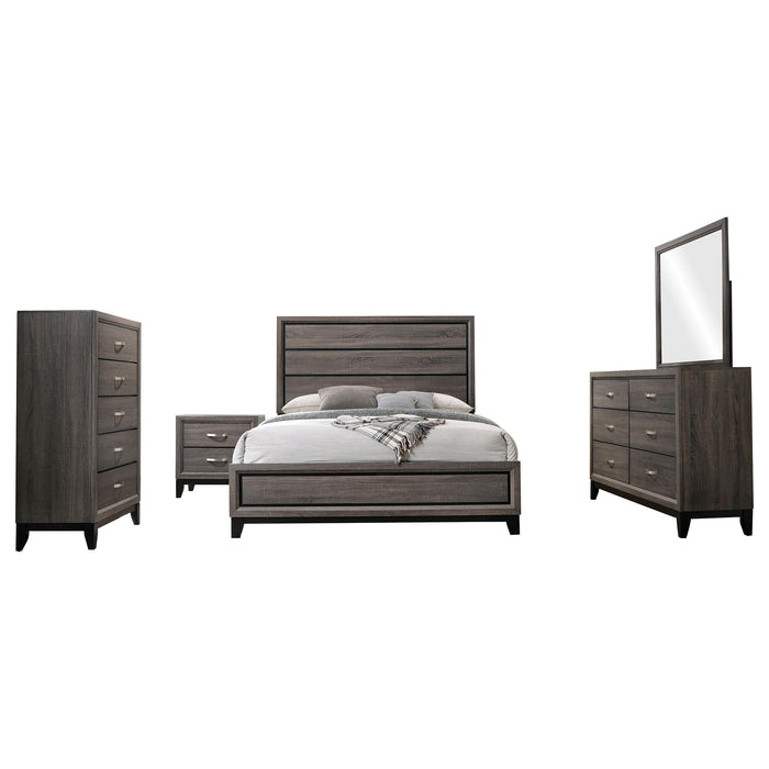 Watson 5-piece Queen Bedroom Set Grey Oak - All Brands Furniture (NJ)
