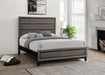 Watson Wood Panel Bed Grey Oak - All Brands Furniture (NJ)
