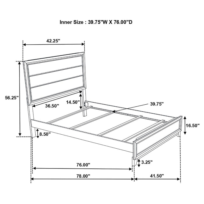 Watson Panel Bed - All Brands Furniture (NJ)