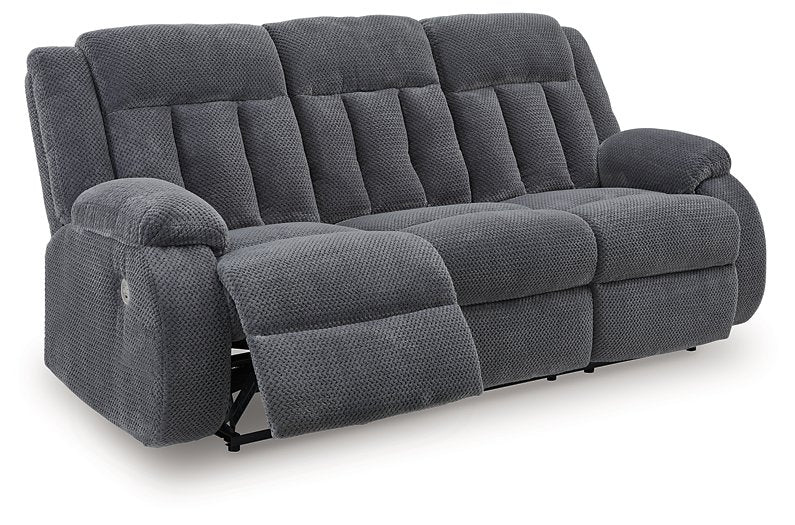 Observation Power Reclining Sofa with Drop Down Table - All Brands Furniture (NJ)