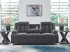 Observation Power Reclining Sofa with Drop Down Table - All Brands Furniture (NJ)