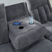 Observation Power Reclining Sofa with Drop Down Table - All Brands Furniture (NJ)