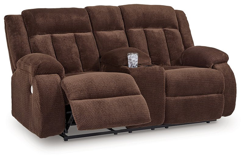 Observation Power Reclining Loveseat with Console - All Brands Furniture (NJ)