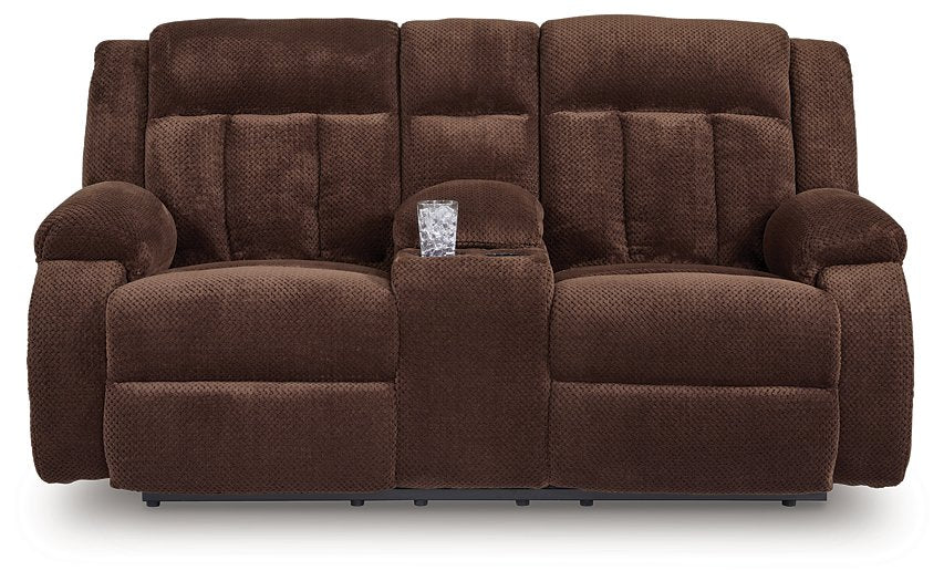 Observation Power Reclining Loveseat with Console - All Brands Furniture (NJ)