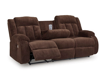 Observation Power Reclining Sofa with Drop Down Table - All Brands Furniture (NJ)